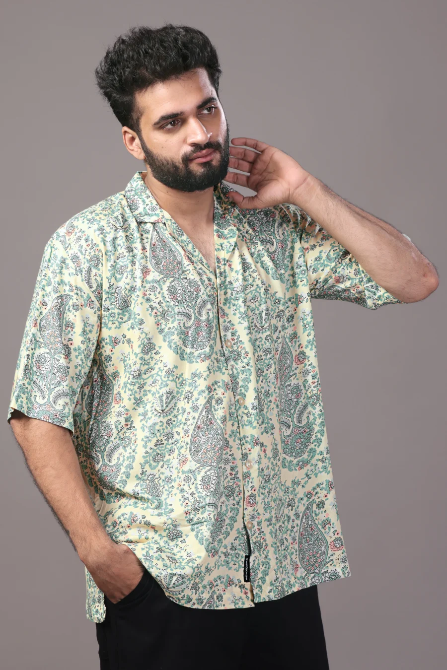 Bukhara Pista Relaxed Fit Shirt - Image 3